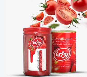 رب گوجه فرنگی شیشه ای در ظروف بهداشتی و مقاوم نگهداری